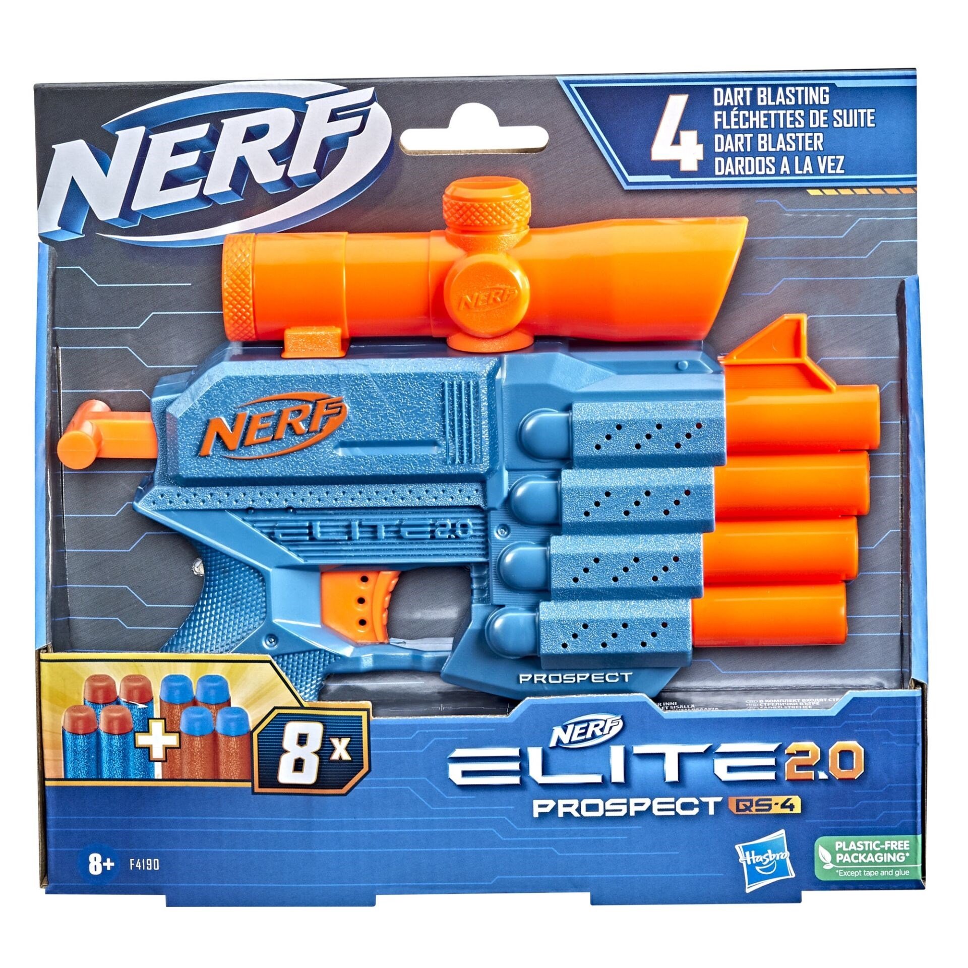 INT-F4190 NERF ELITE PROSPECT 6