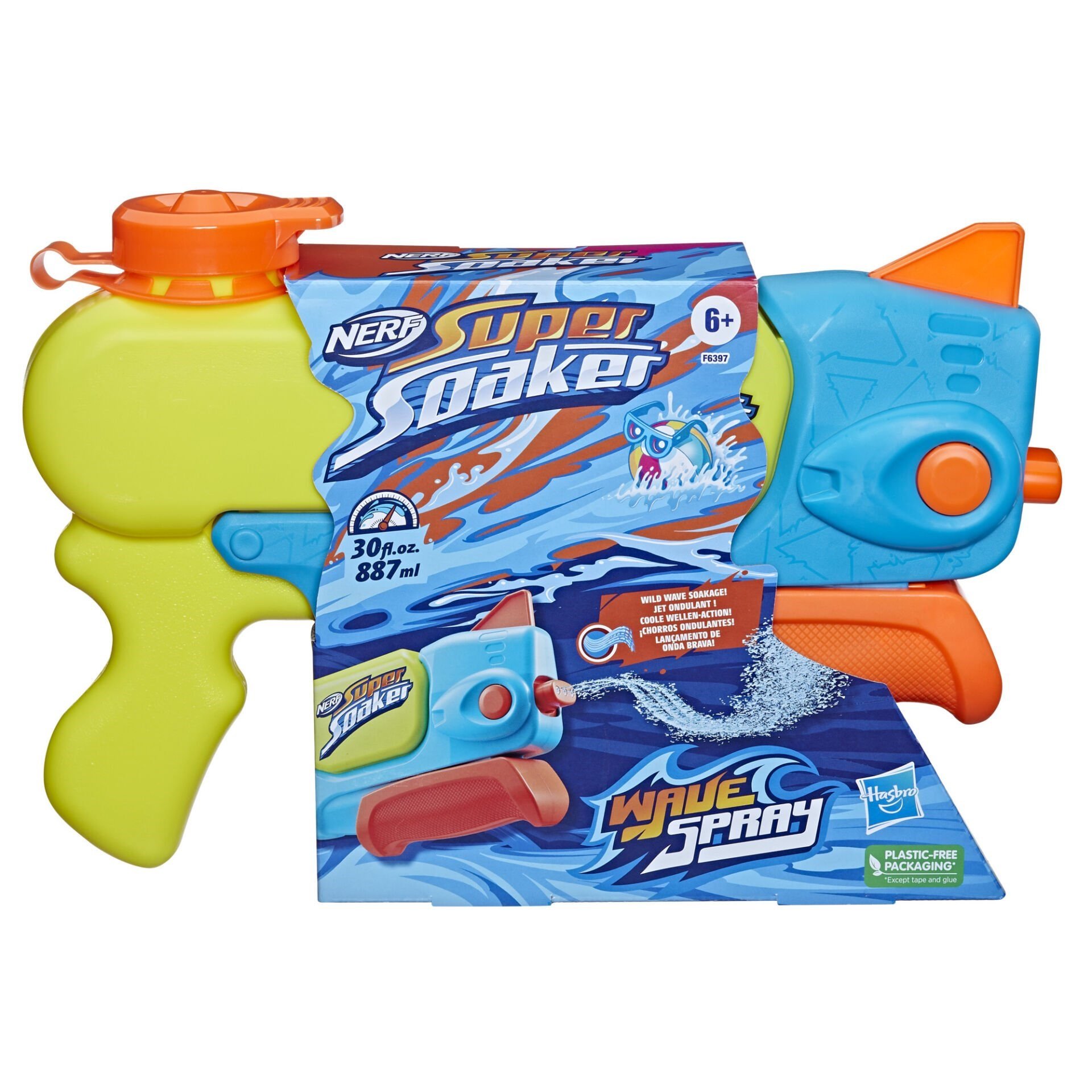INT-F6397 NERF SUPER SOAKER WAVE SPRAY 4
