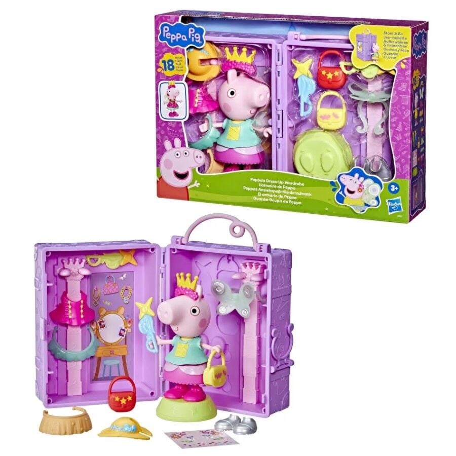 INT-G1017 PEPPA PIG FIGUR VE KIYAFET DOLABI 3