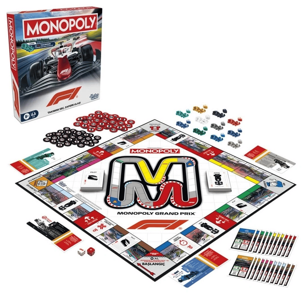 INT-G3437INT-G3437 MONOPOLY FORMULA 1  6