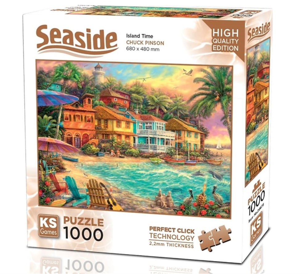 KS-20673KS-20673 PUZZLE 1000 ISLAND TIME 6