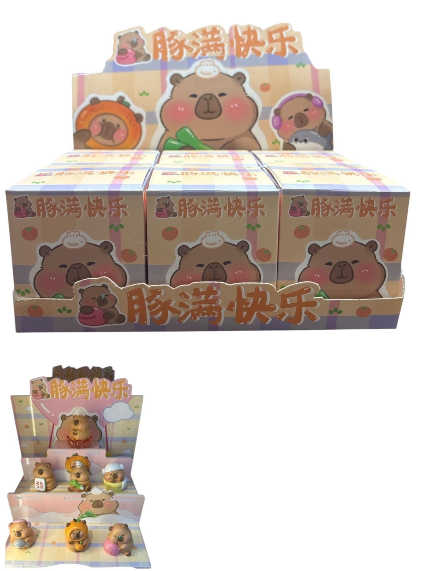 KZL-2505038 BLIND BOX RESIN CAPIBERA ICBOX6-180