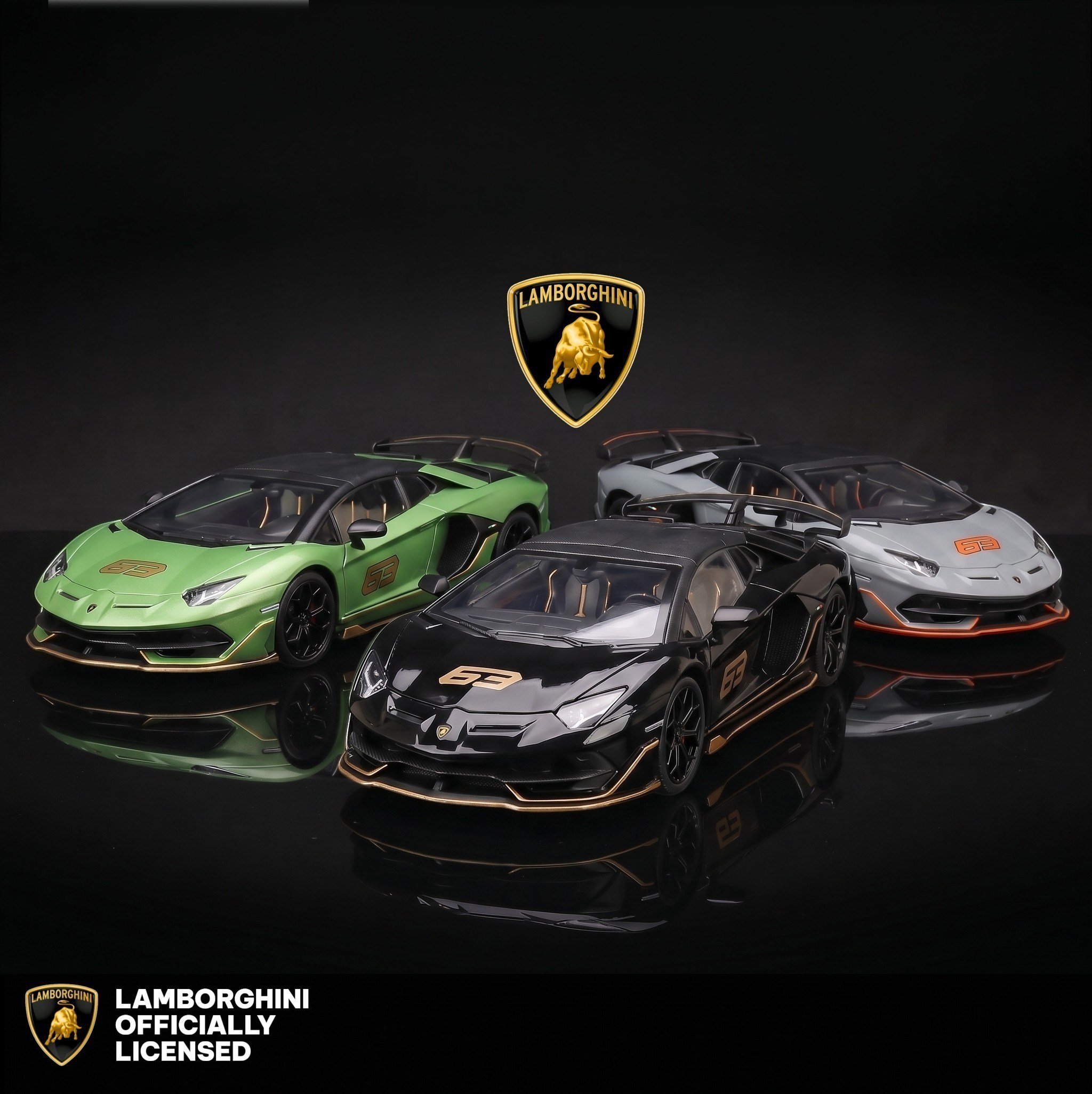 KZL-H1102KZL-H1102 1:18 LAMBORGHINI AVENTADOR ISIKLI 6