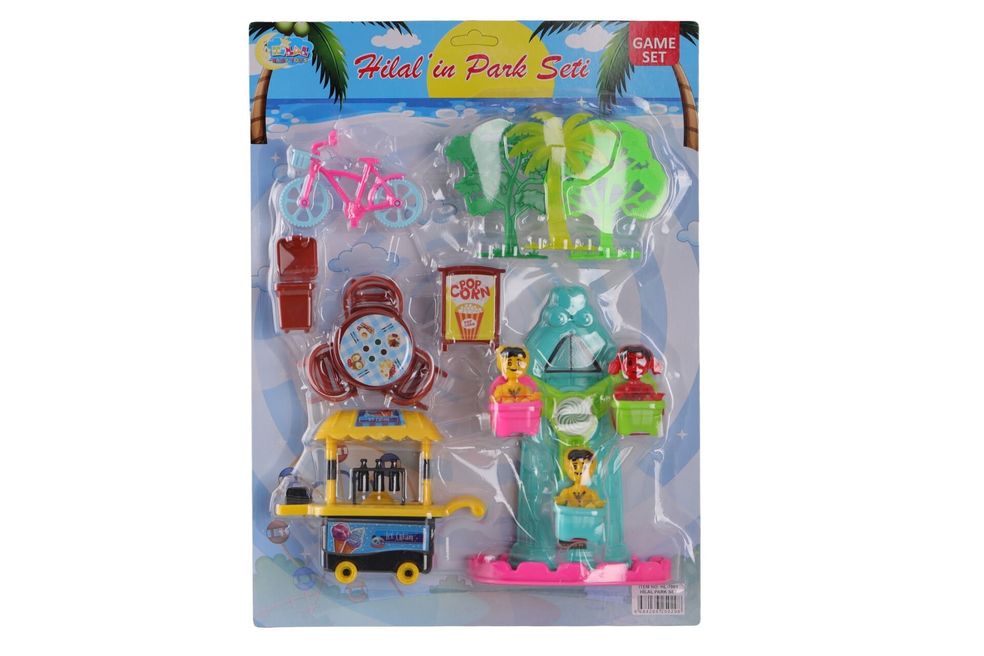 KZL-HL-7001KZL-HL-7001 HILAL PARK SET 18