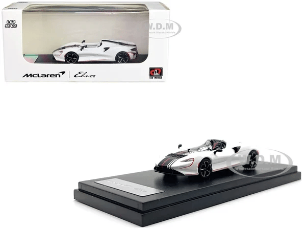 KZL-LCD64022-BWKZL-LCD64022-BW 1:64 MCLAREN ELVA WHITE 48
