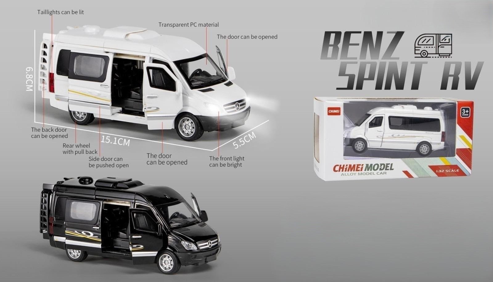 KZL-M335KZL-M335 KUT 1:32 MERCEDES SPRINTER 32