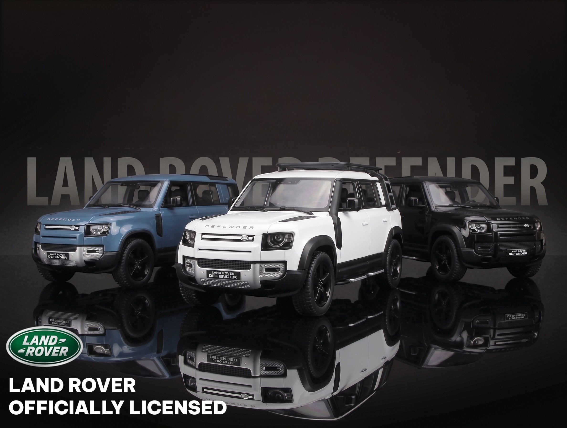 KZL-Q1002AKZL-Q1002A 1:18 LAND ROVER DEFENDER ISIKLI 6