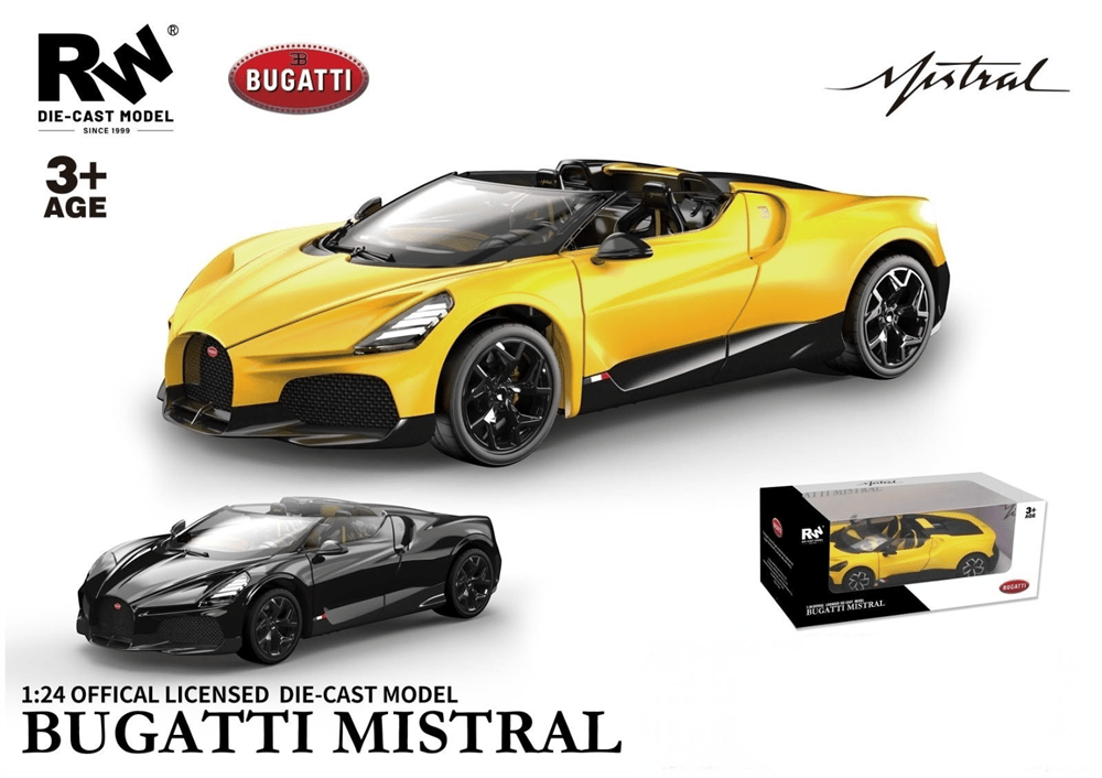 KZL-RW8524KZL-RW8524 BUGATTI 1:24  MISTRAL 12