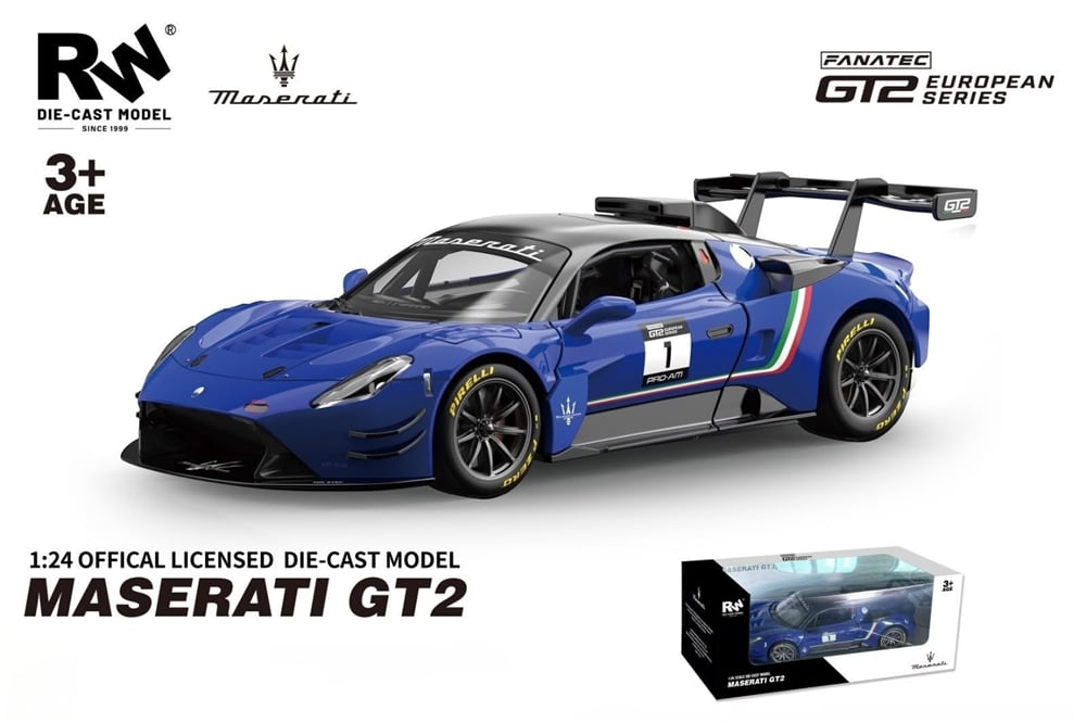 KZL-RW9124KZL-RW9124 MASERATI 1:24 GT2  12