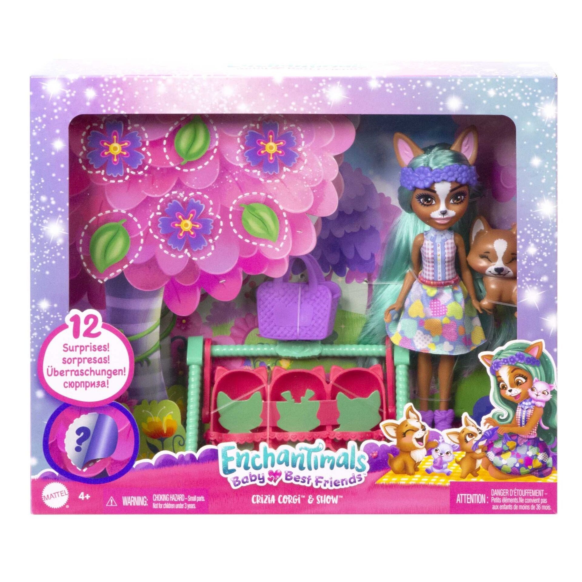 MATE-HLK83 ENCHANTIMALS BESTIE REVEAL YAKIN ARKADAS BEBEKLER 5