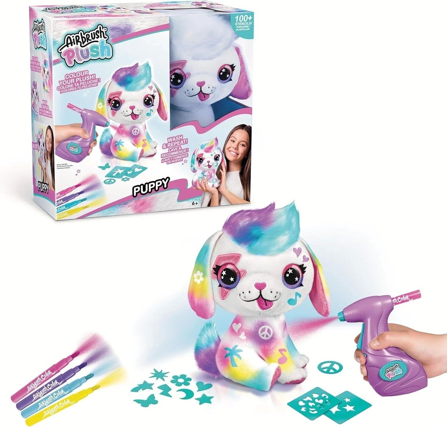 MEGA-FG249 AIRBRUSH PLUSH PUPPY 4