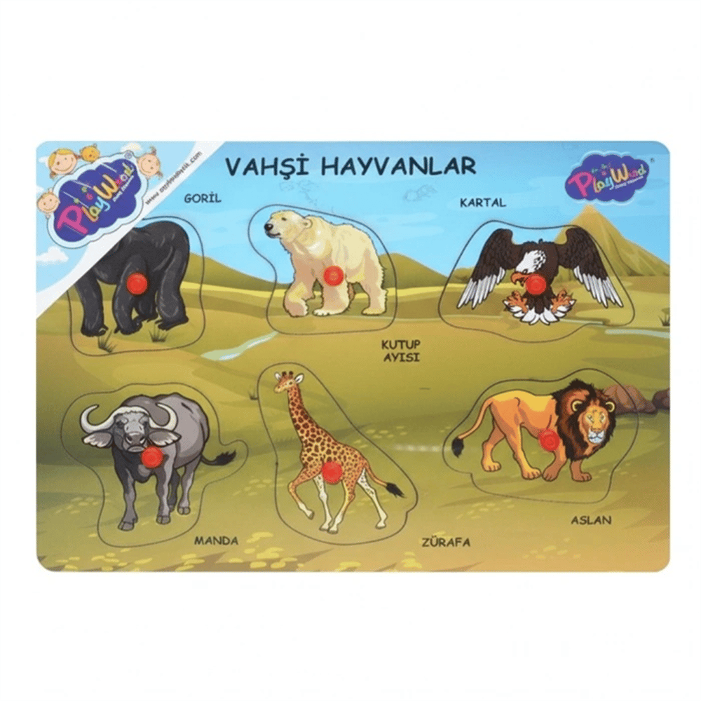 ONY-328-329ONY-328-329 AHSAP TUTMALI VAHSI HAYVANLAR 48