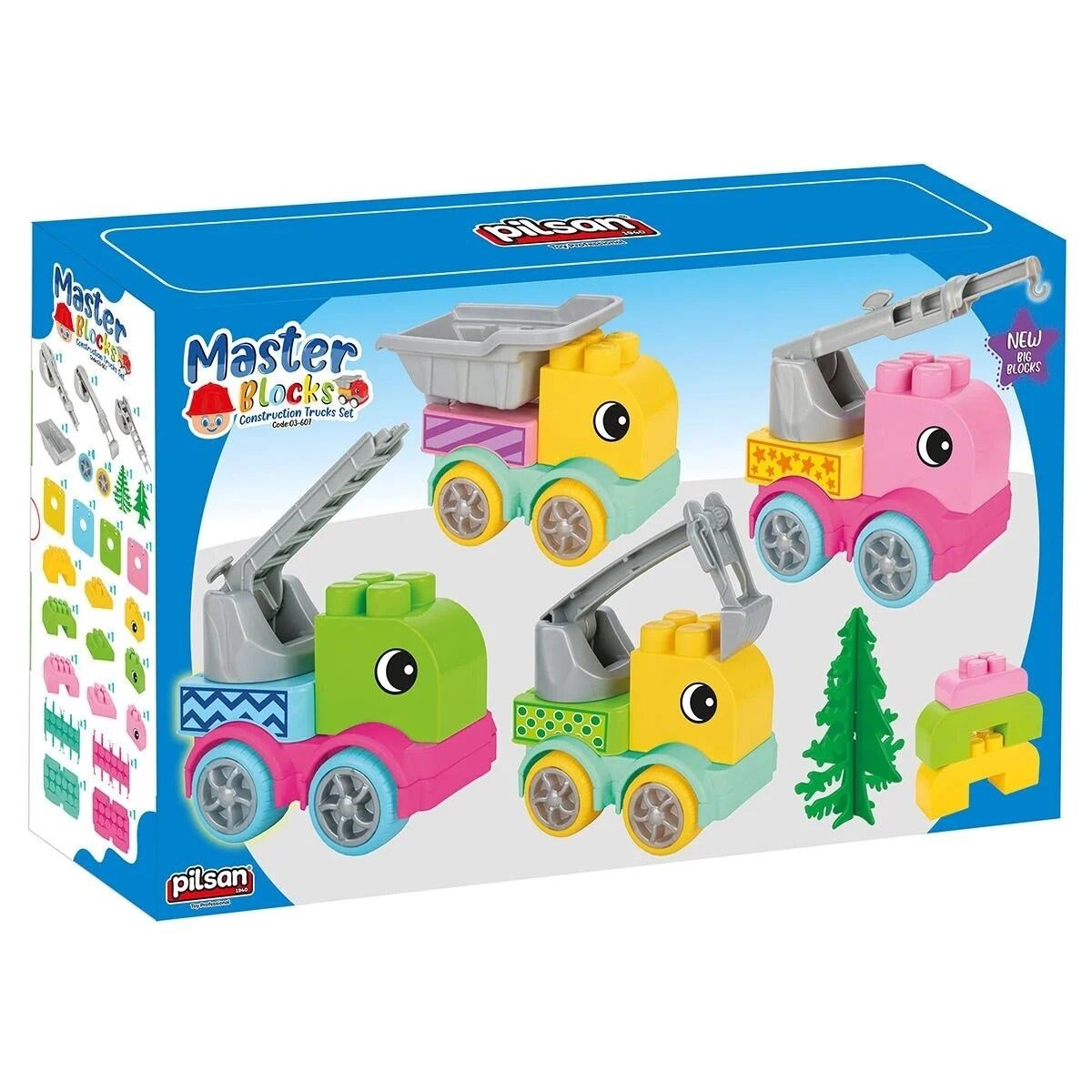 PLS-03-607 MASTER BLOKLAR INSAAT KAMYONLARI SET 6