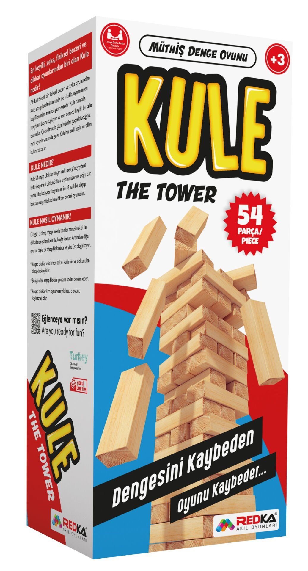 RED-5132 AHSAP KULE JENGA OYUNU 24