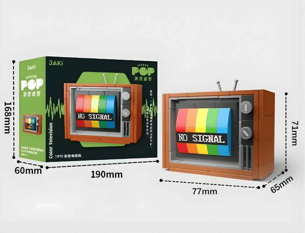 SEH-JK8210 BLOK OYUNCAK TELEVIZYON 60SEH-JK8210SEH-JK8210 BLOK OYUNCAK TELEVIZYON 60