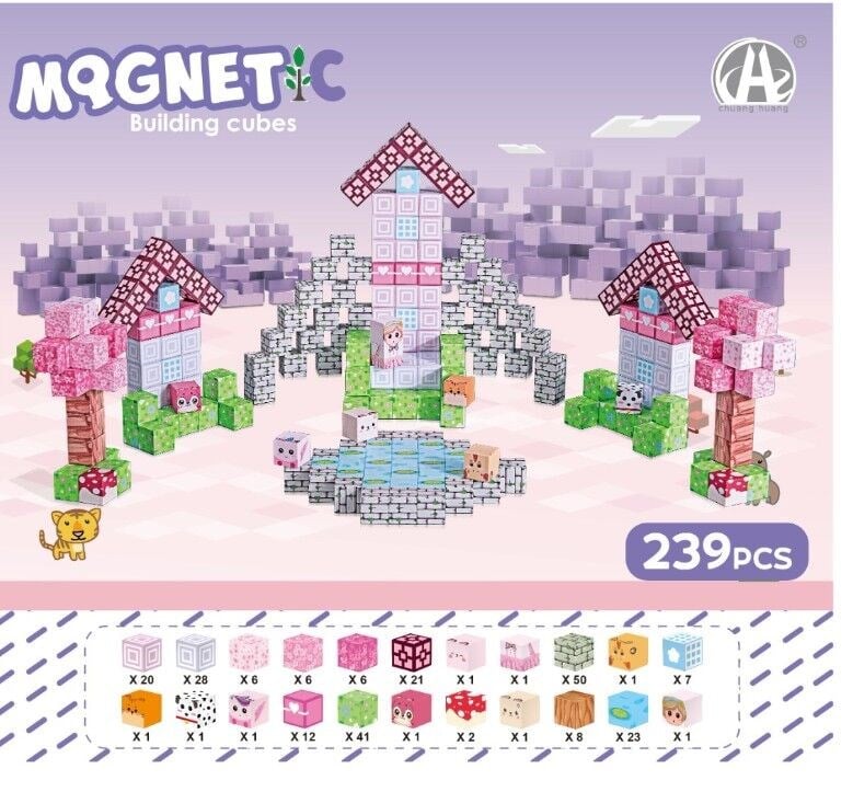SEH-SH59842 MAGNET KUP YAPI BLOK SETI 239 PRC 24