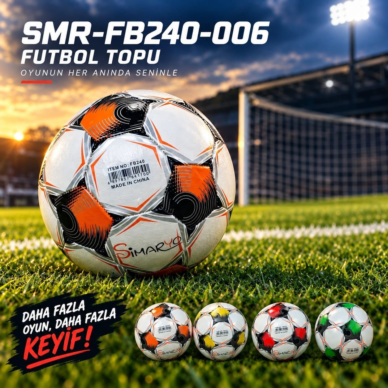 SMR-FB240-006SMR-FB240-006 FUTBOL TOPU  100