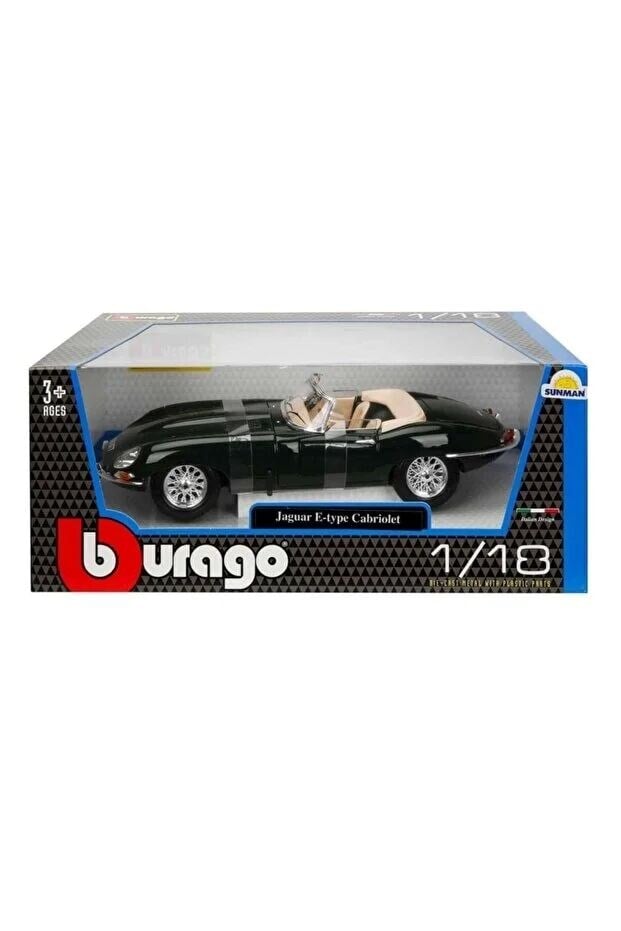 SUN-S00012046 SUR 1/18 JAGUAR E-TYPE CABRIOLET 4