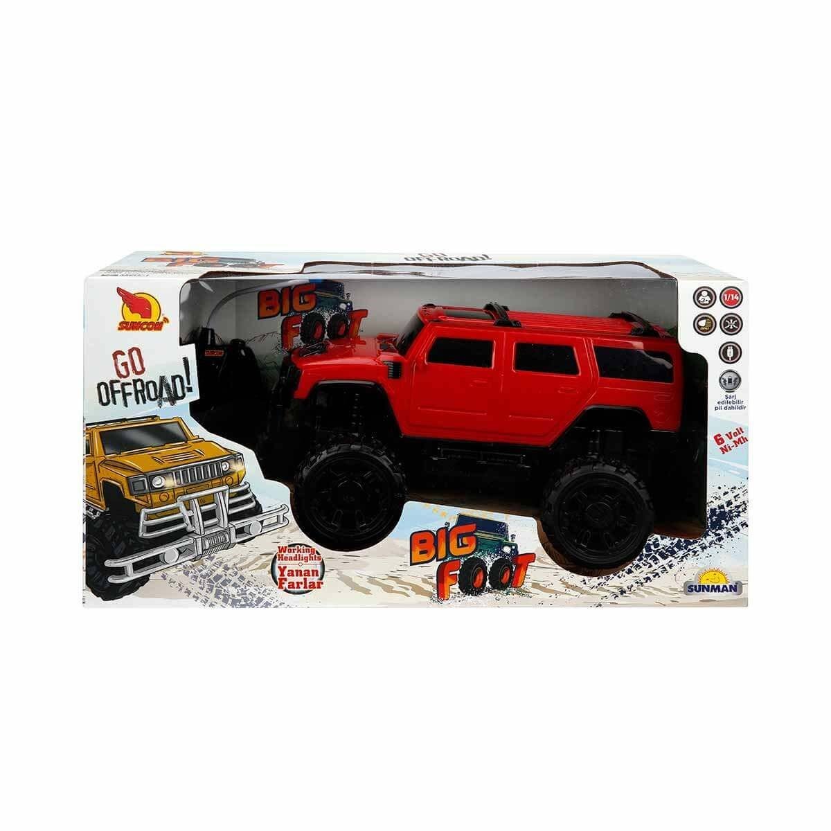 SUN-S02040032 1/14 F/F ARABA BIG FOOT HUMMER USB 4