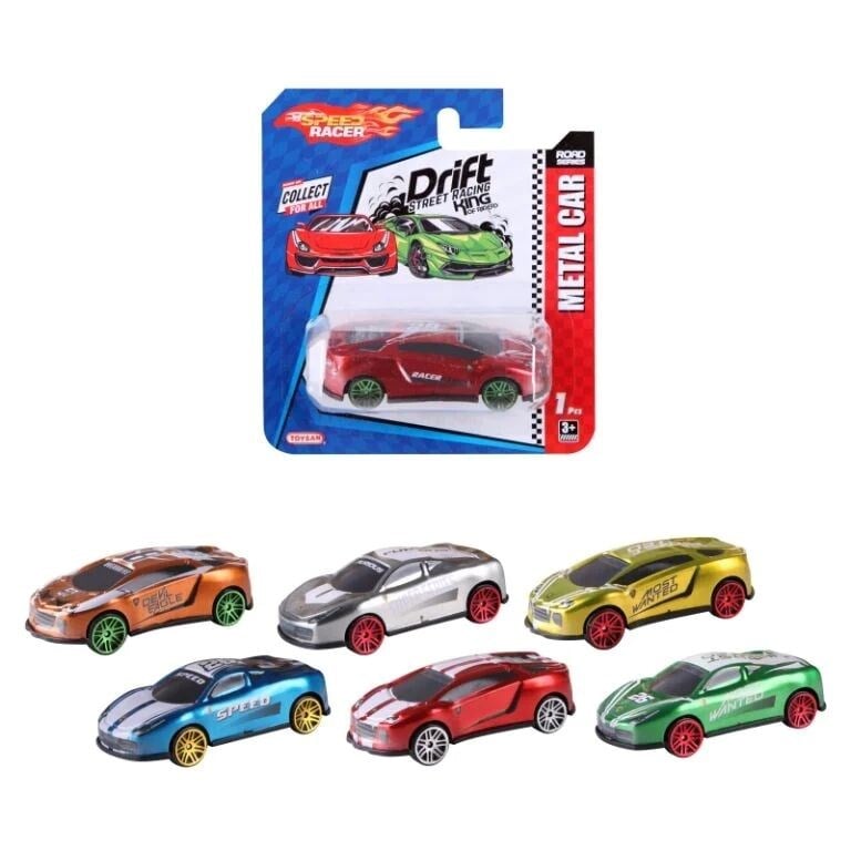 TOY-07 1 LI SPEED RACER METAL ARABA 360