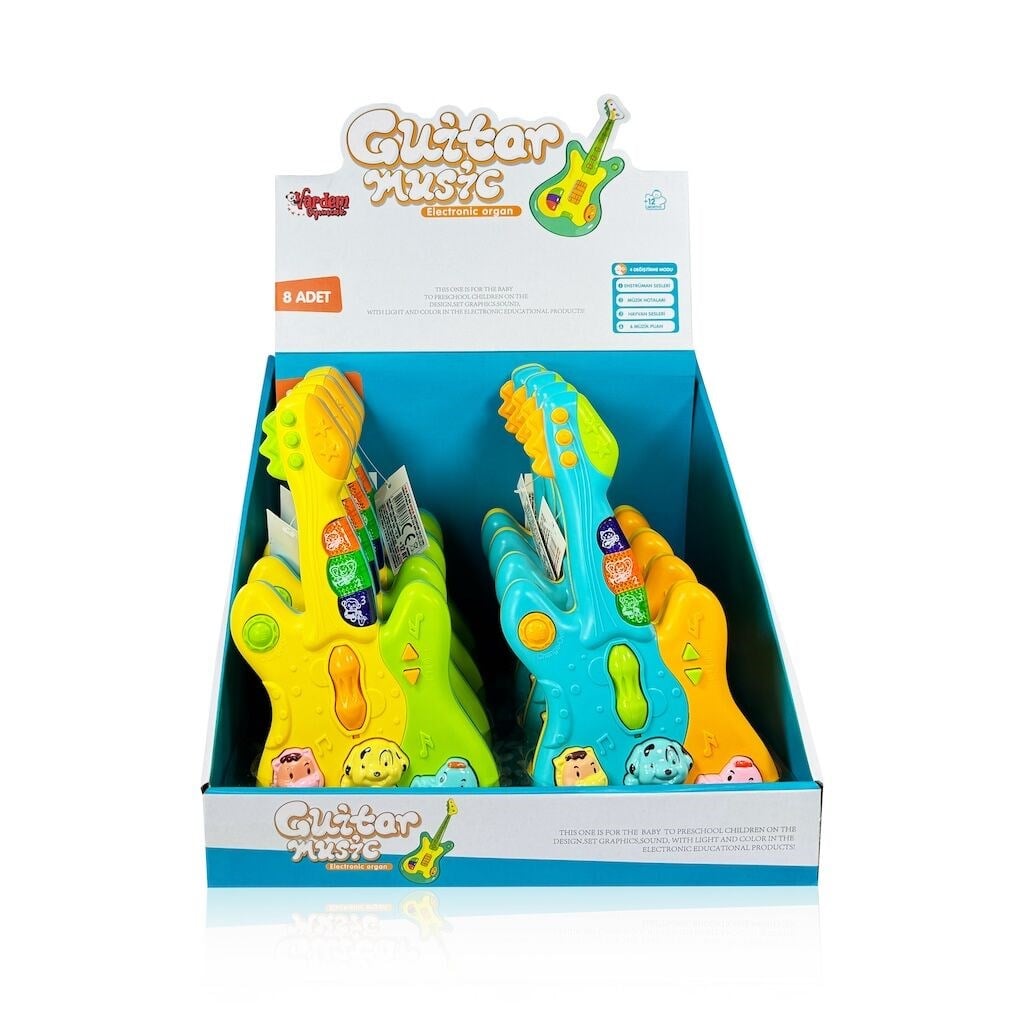 VAR-JLG-855-36A ISIKLI VE MUZIKLI GITAR BEBEK PIYANOSU 48