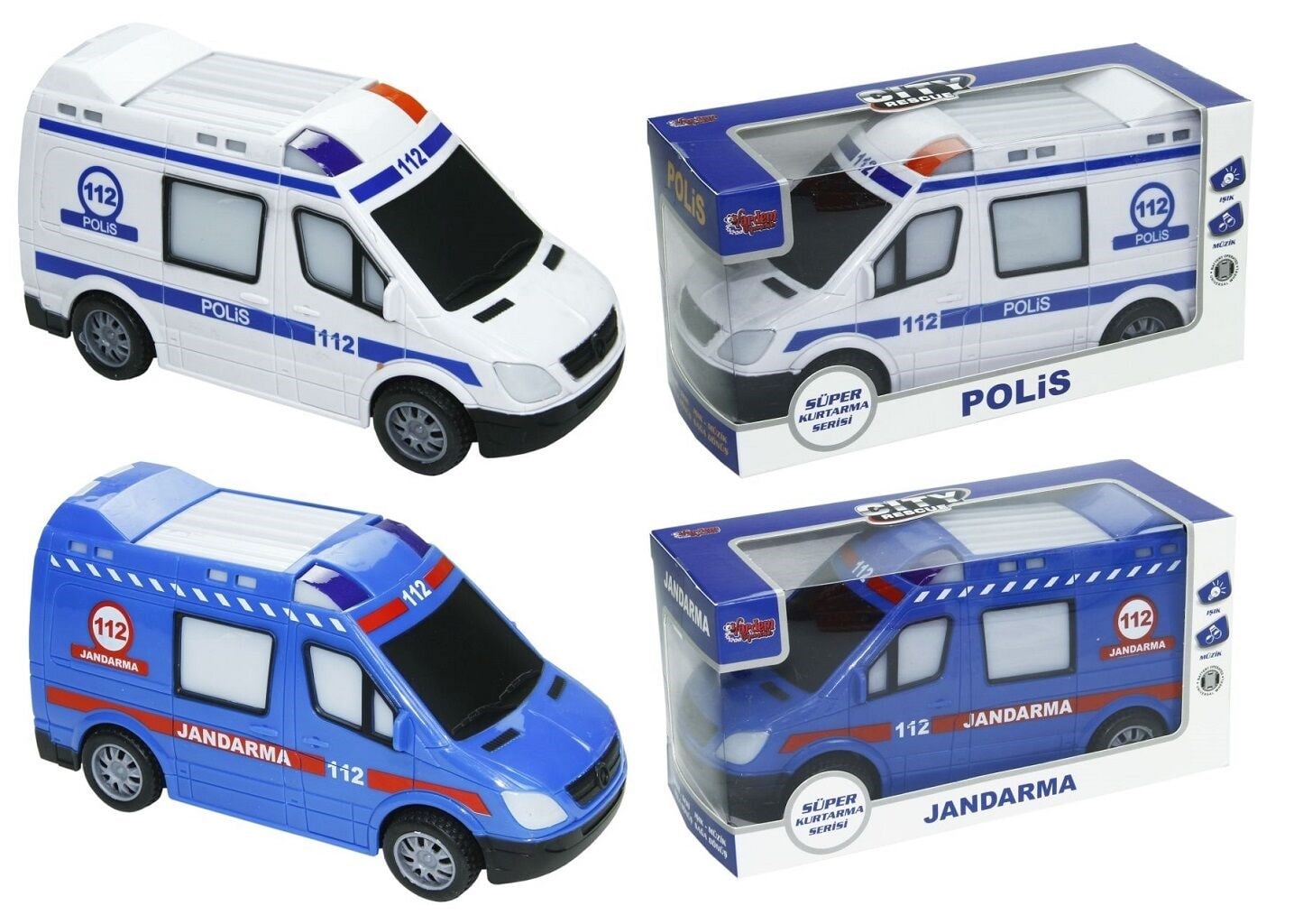 VAR-SM-388-688 KUTULU 1:18 PILLI ILK YARDIM ARABASI 36