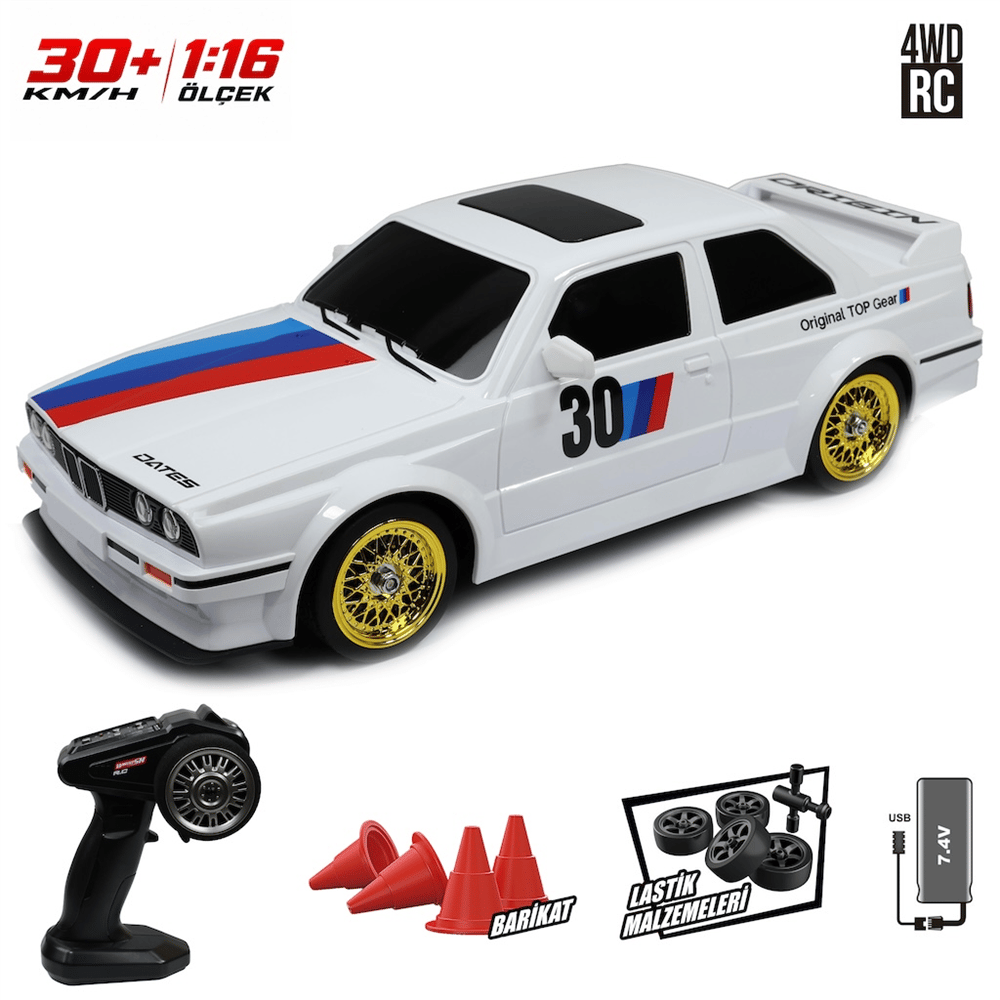 VAR-VRD10988VAR-VRD10988 UK 4x4 DRIFT ARABA 30KM/H BEYAZ 6