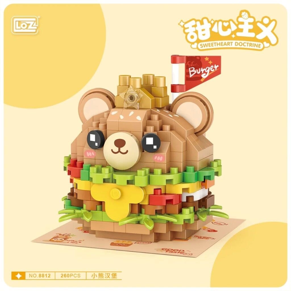 VGN-LZ8812 LOZ AYILI BURGER 260 PARCA BLOCK 48