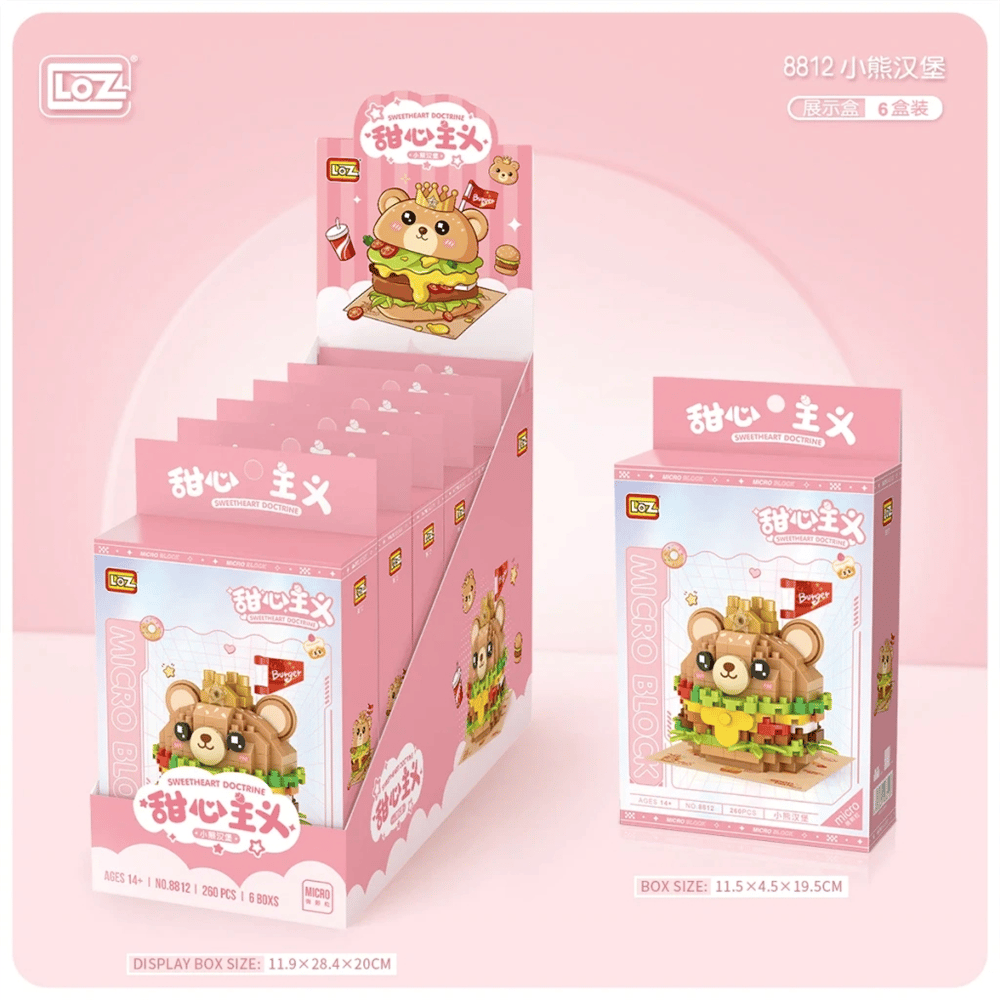 VGN-LZ8812 LOZ AYILI BURGER 260 PARCA BLOCK 48