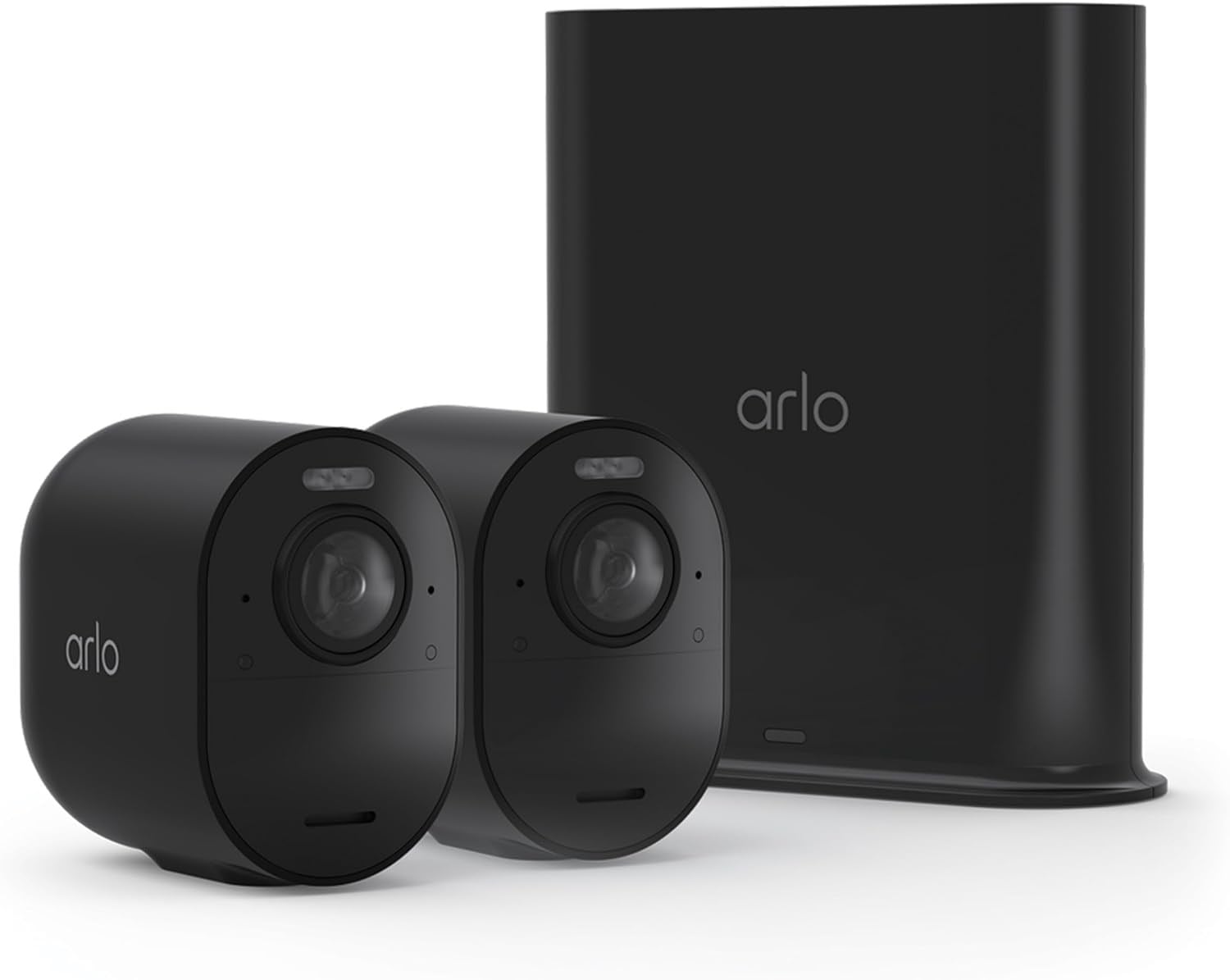 Arlo Ultra 3 Güvenlik Kamerası 4K HDR - Siyah - 2 Kamera Set