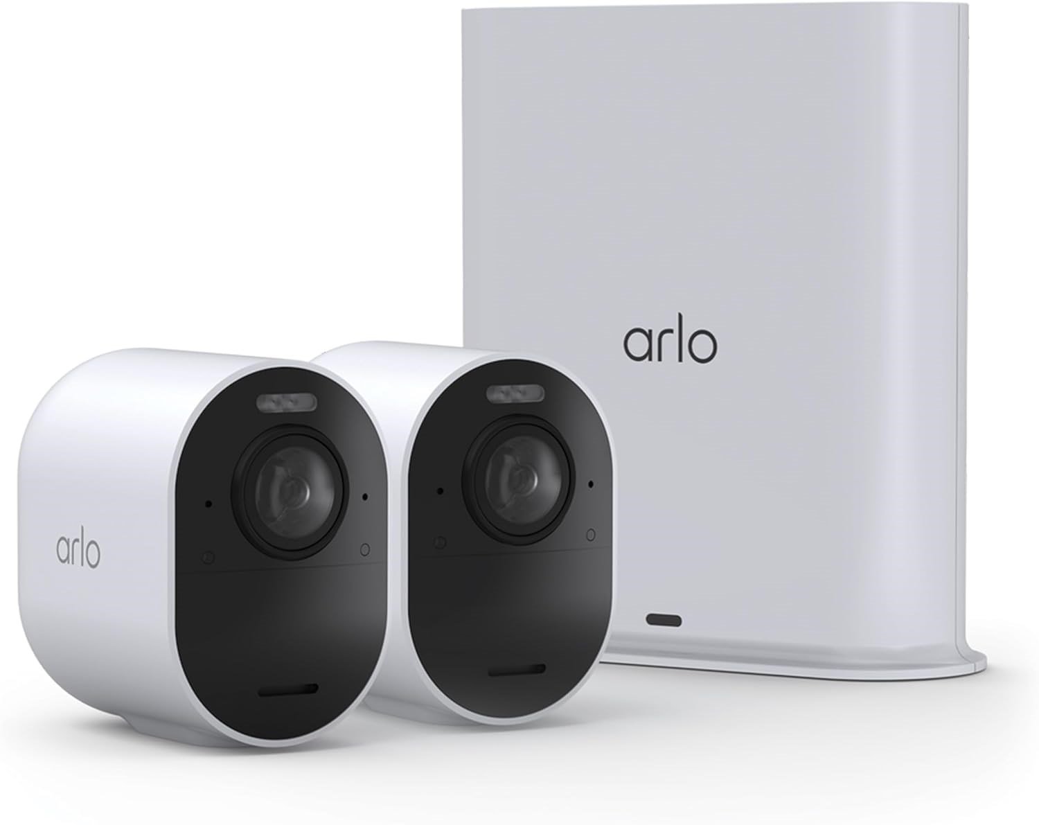 Arlo Ultra 3 Güvenlik Kamerası 4K HDR - Beyaz - 2 Kamera Set