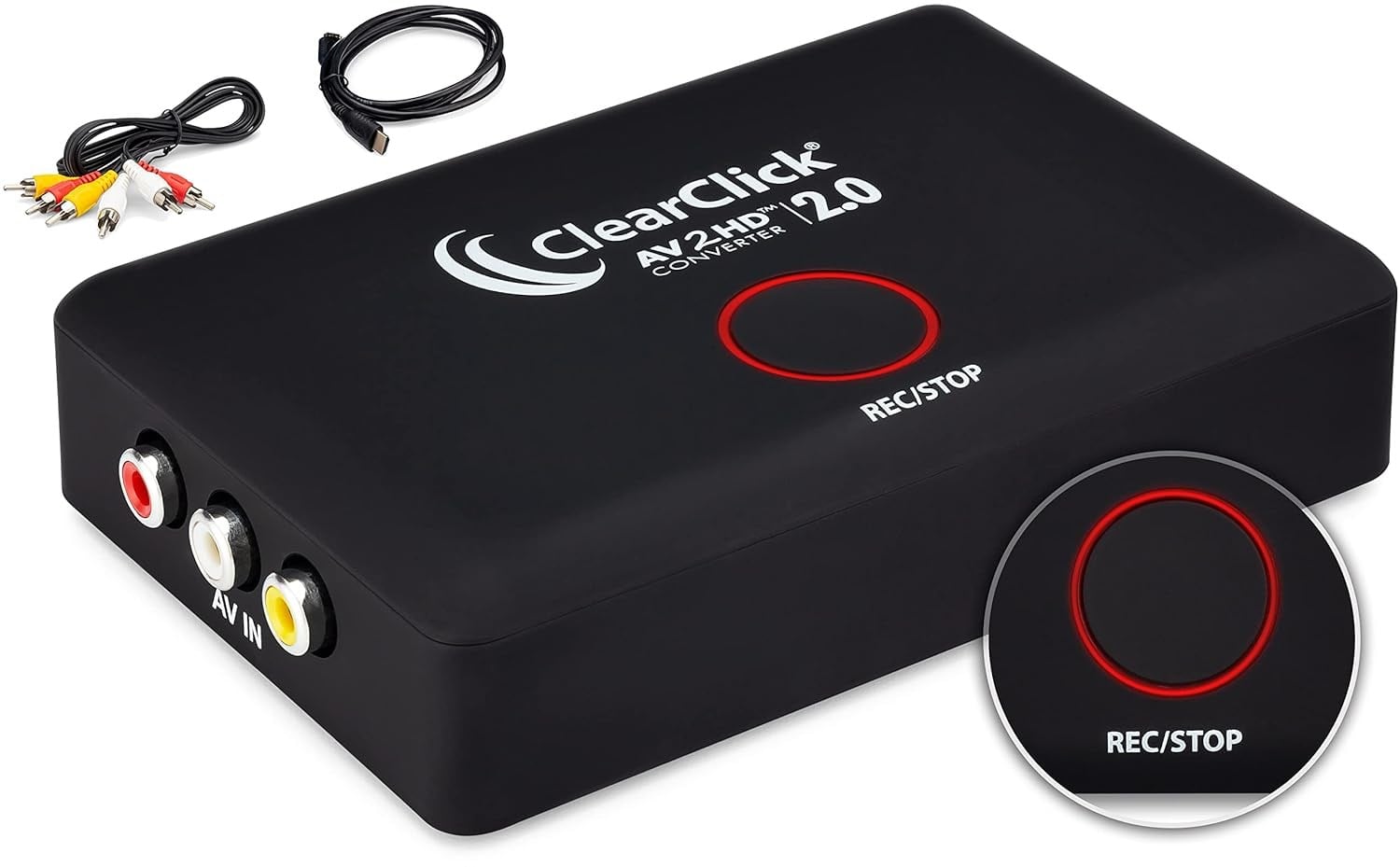 ClearClick AV - HD Dönüştürücü ve Kaydedici 2.0 (İkinci Nesil)