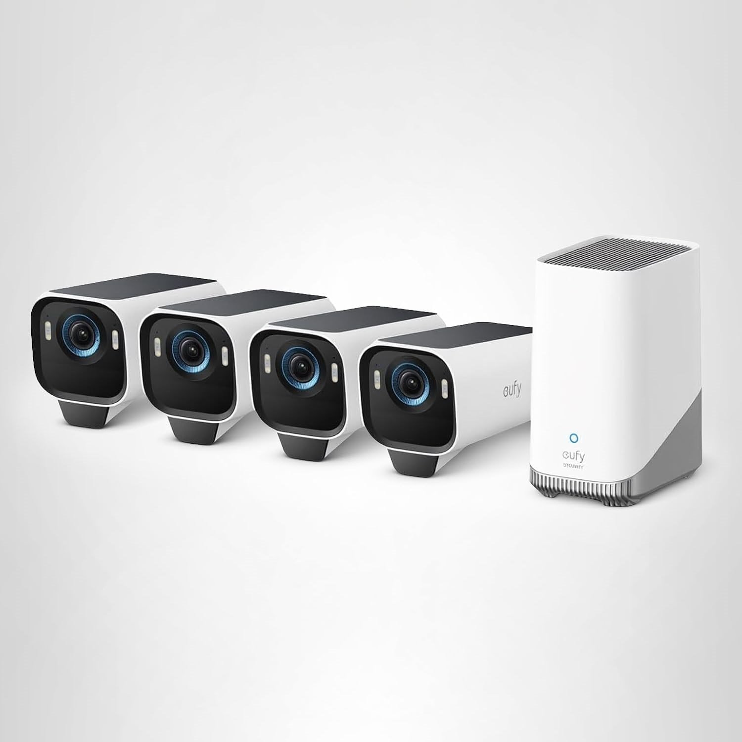 eufy Security eufyCam S3 Pro Güvenlik Kamera, 4K Çözünürlük - 4 Adet