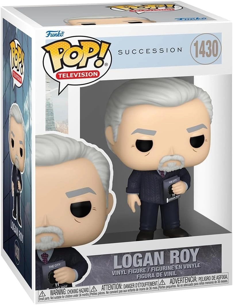 Funko Pop Television: Succession - Logan Roy - Koleksiyonluk Vinil Figür