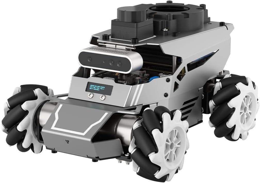 HIWONDER ROS2 Robot Araba, Jetson RPi Gemini ChatGPT Standart Kit ve Jetson Nano 4G için