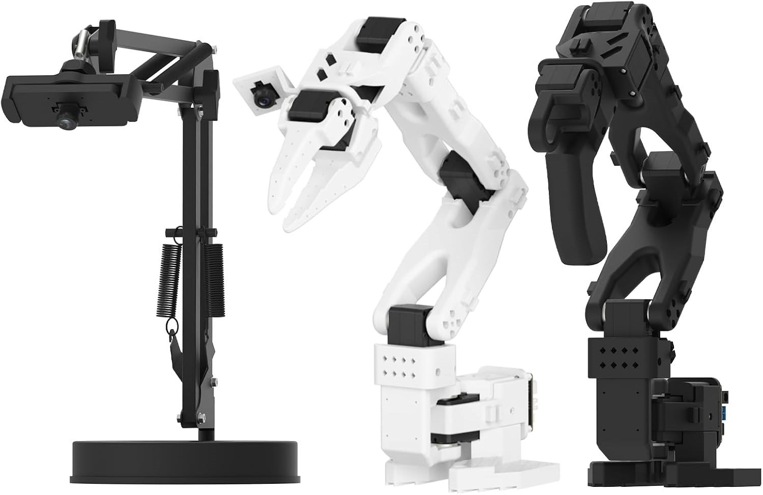 HIWONDER Yapay Zeka Robotik Kol Kiti, LeRobot SO-ARM101 VLA Taklit Öğrenme için - Gelişmiş Kit