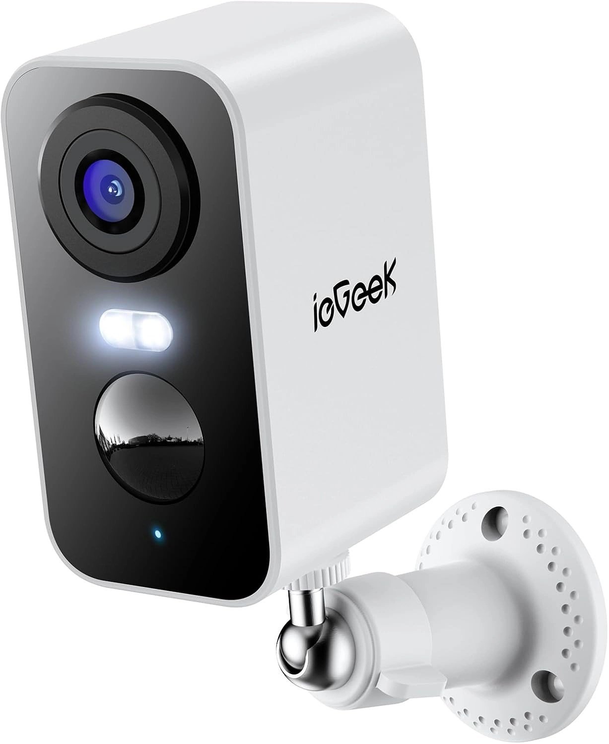 ieGeek Kablosuz Dış Mekan Güvenlik Kameraları, 2K 3MP Pilli WiFi