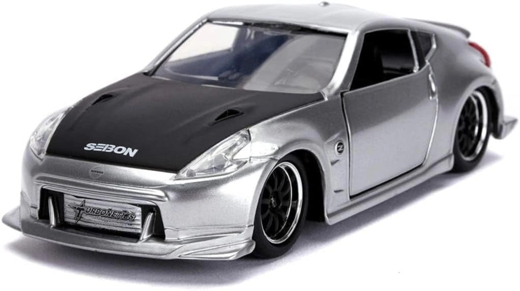 Jada Toys Hızlı ve Öfkeli 2009 Nissan 370Z 1:32 Ölçekli Metal Model Araç, Gümüş