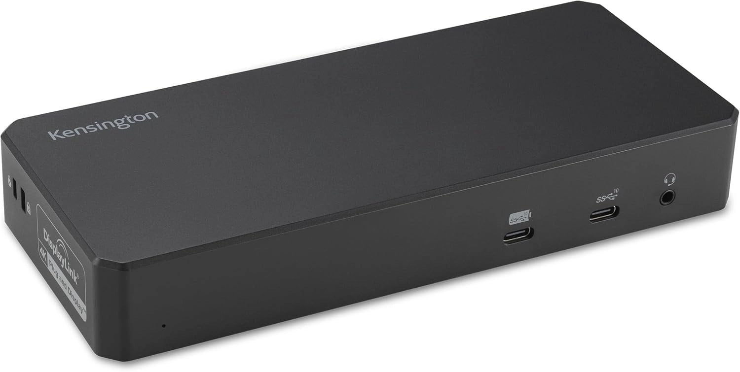 Kensington SD4790P USB-C Dörtlü 4K DisplayLink Bağlantı İstasyonu