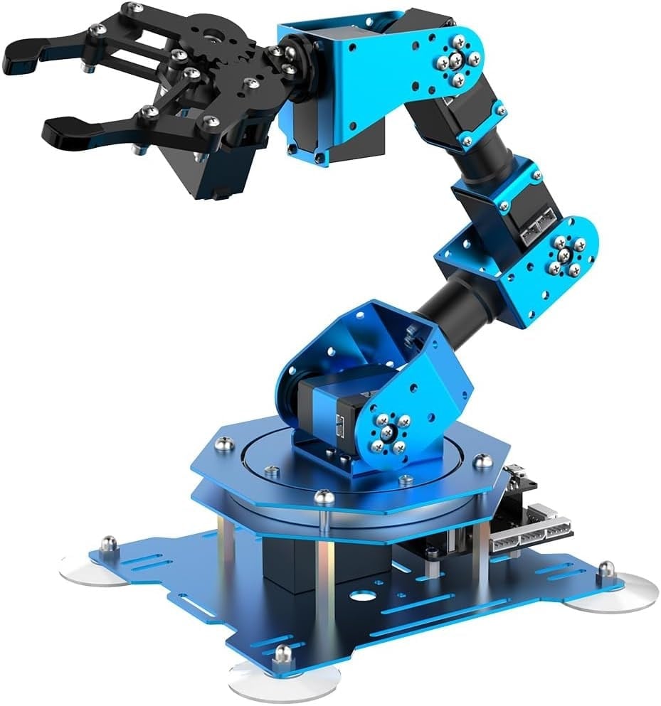 LewanSoul Robotik Kol, 6DOF STEM Eğitim Amaçlı Robot Kol Yapım Kitleri Arduino Kodlama