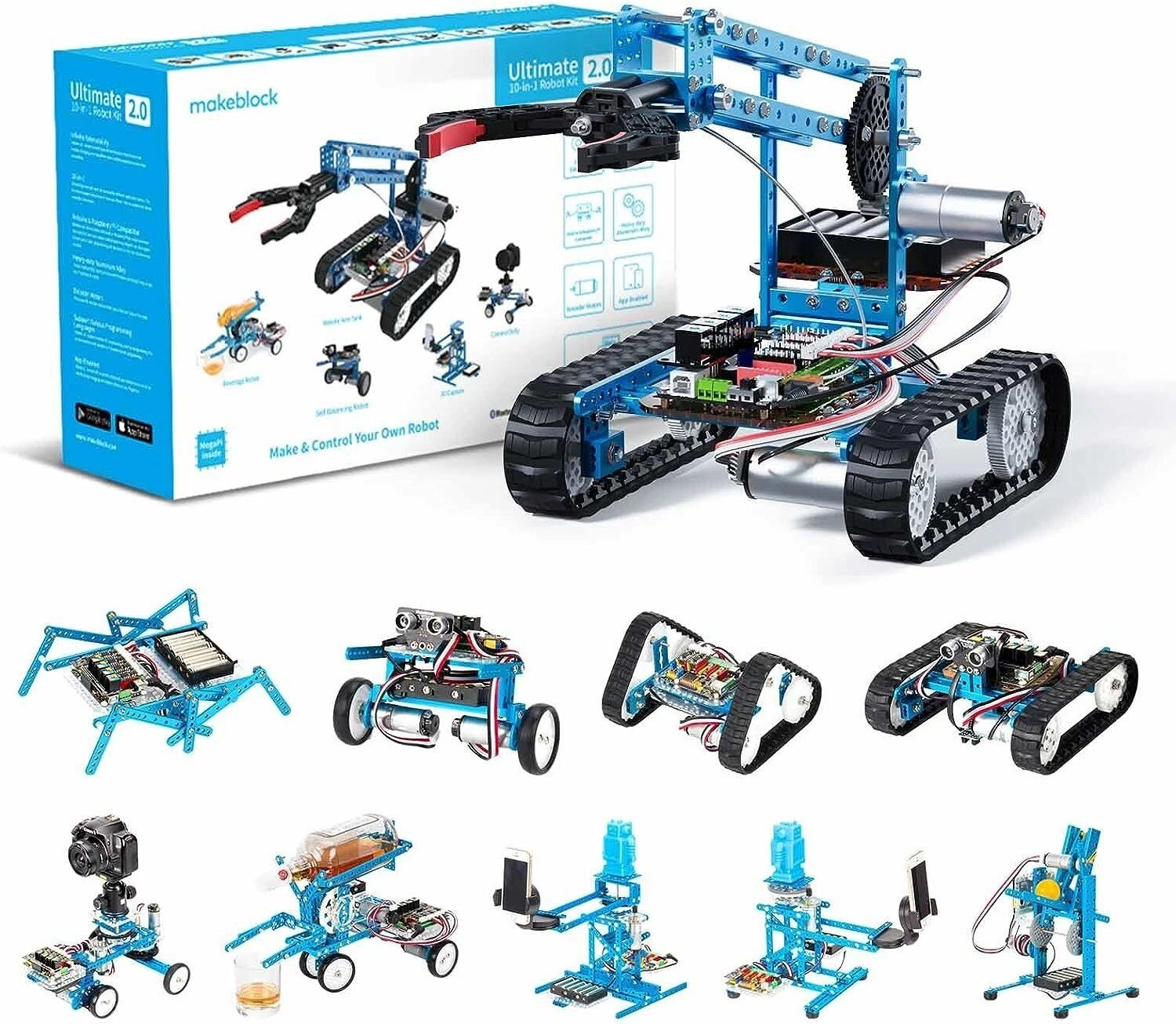Makeblock mBot Ultimate 10'u 1 Arada Robot Yapı Oyuncakları