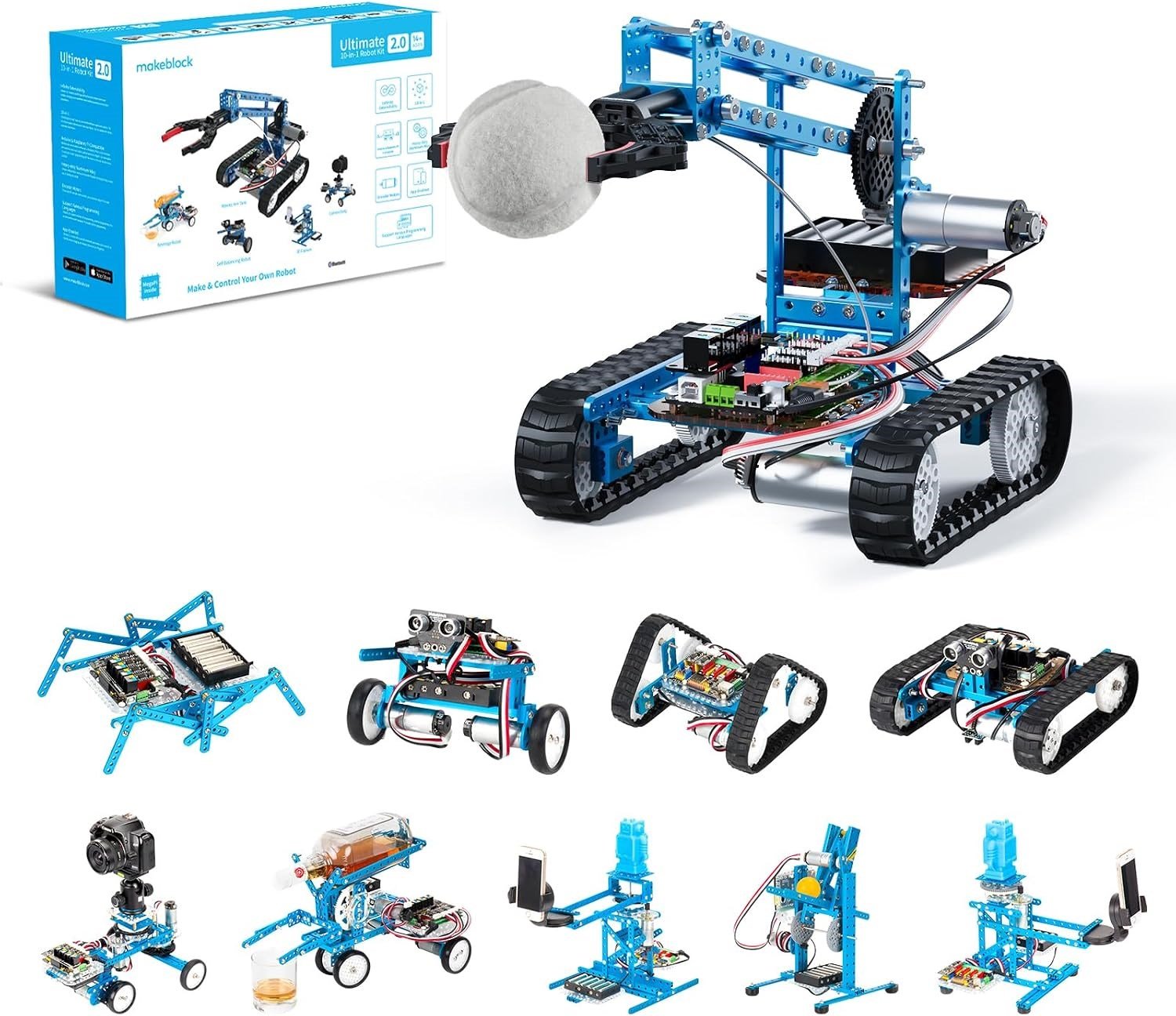 Makeblock mBot Ultimate 10'u 1 Arada Robot Yapı Oyuncakları