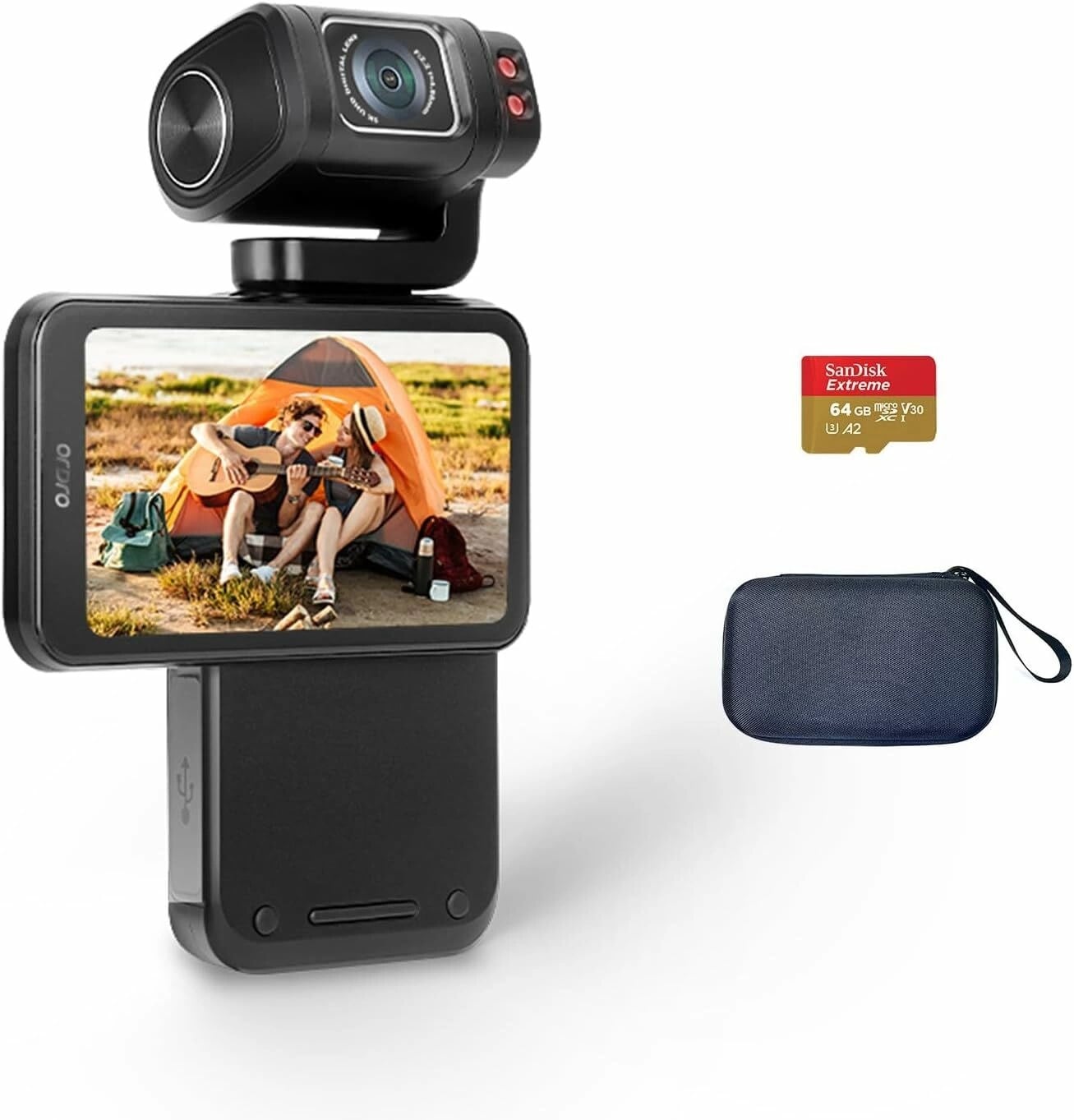 ORDRO M3 5K Video Kamera, WiFi IR Gece Görüşlü El Kamerası