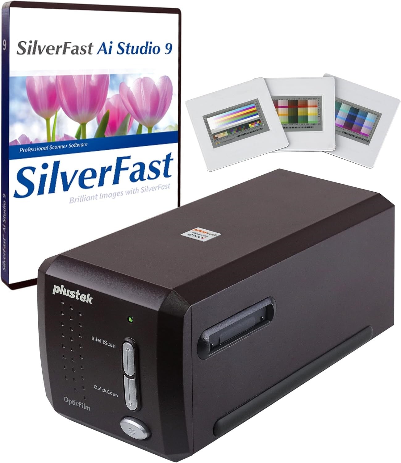 Plustek OpticFilm 8300i Ai Film Tarayıcı - 35 mm Film ve Slaytları Dijitale Dönüştürür