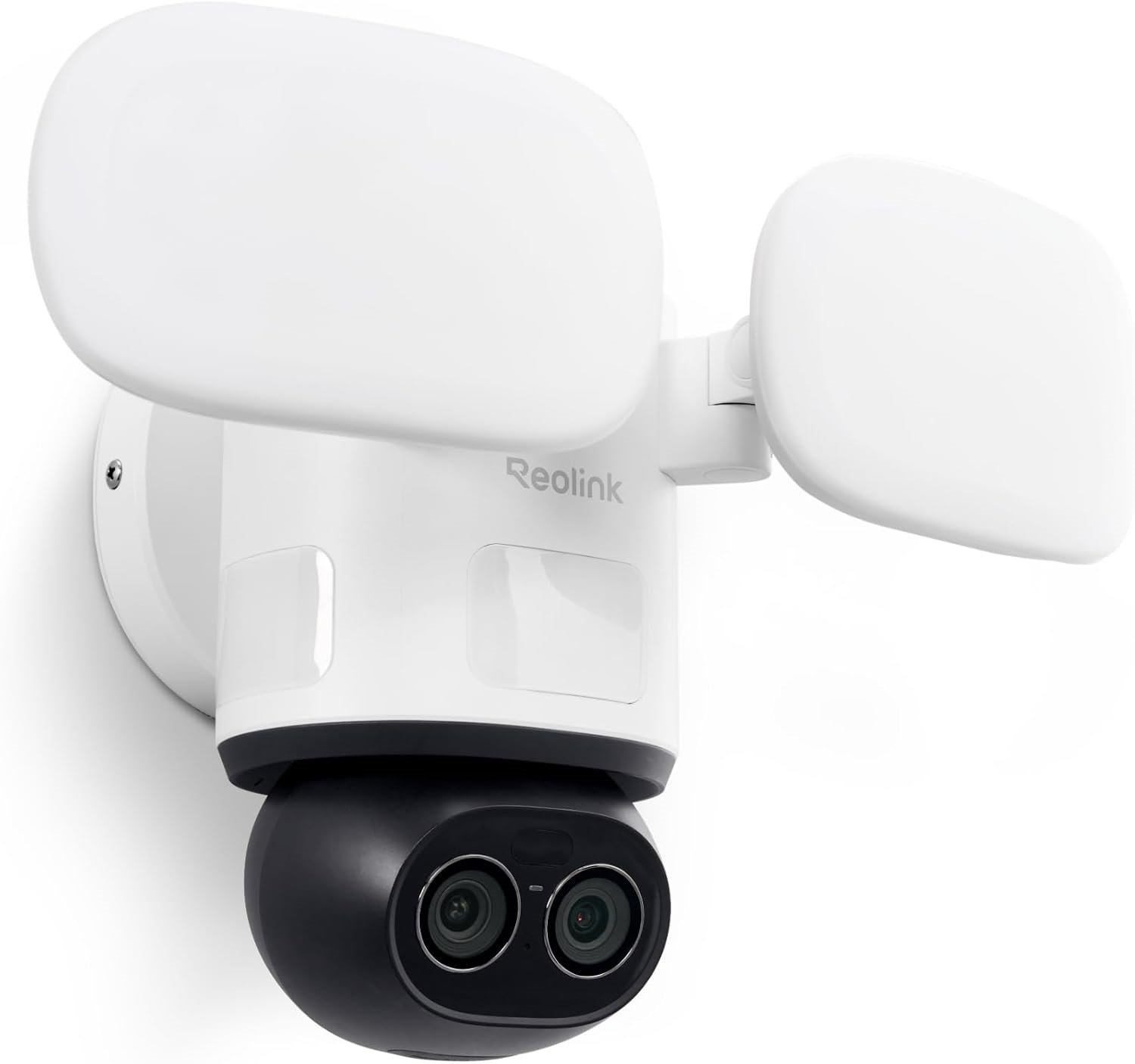 REOLINK TrackFlex Floodlight WiFi, 4K 360° PTZ Çift Lensli Projektör Kamera 6X Hibrit Zoom