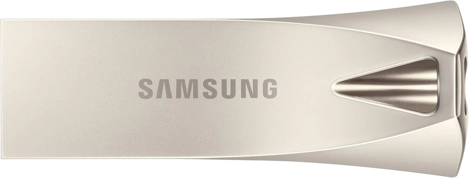 Samsung BAR Plus USB 3.2 Flash Bellek, 512 GB USB Standart Tip-A, 400 MB/sn