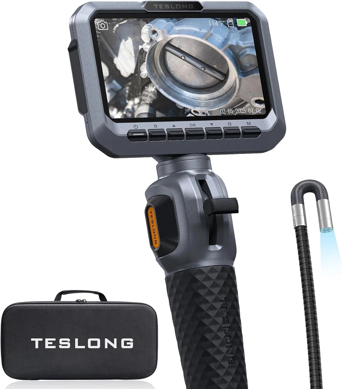Teslong İki Yönlü Eklemli Boroskop, 5.5mm - 5 Inc - 1.5m Kablo
