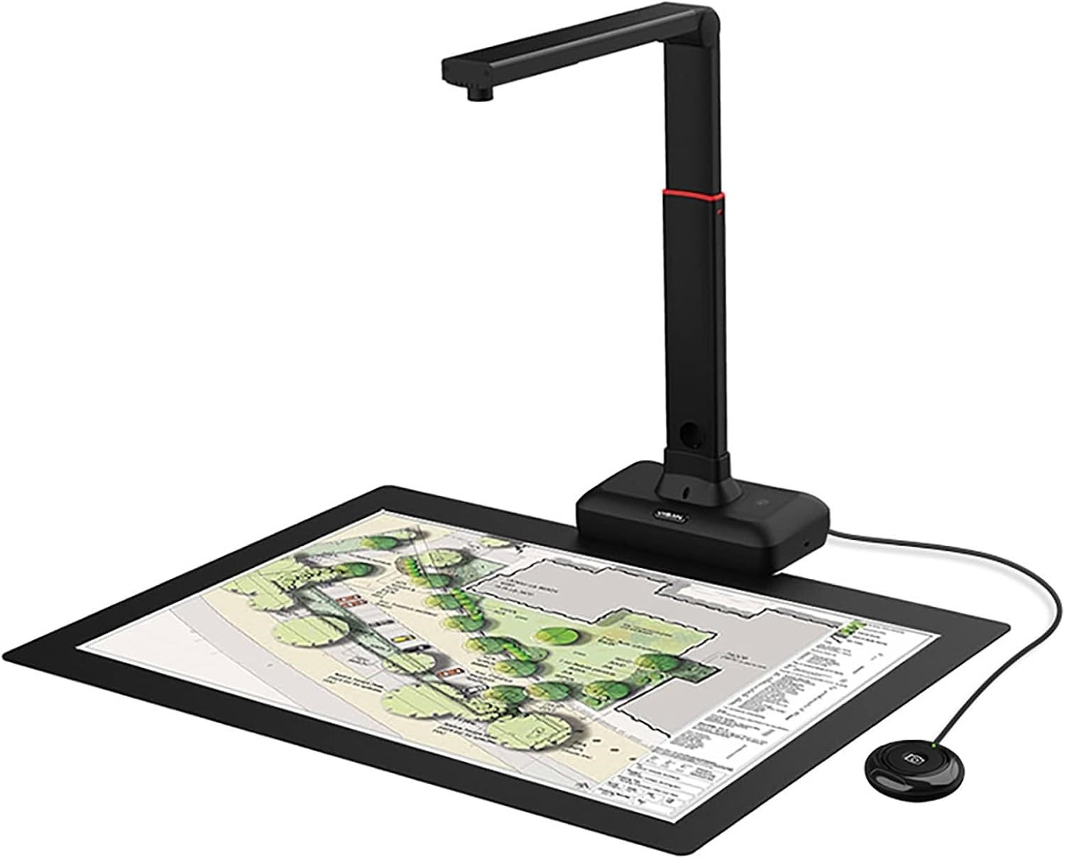 VIISAN S21 Geniş Format Kitap ve Belge Tarayıcı, 27MP Çözünürlük