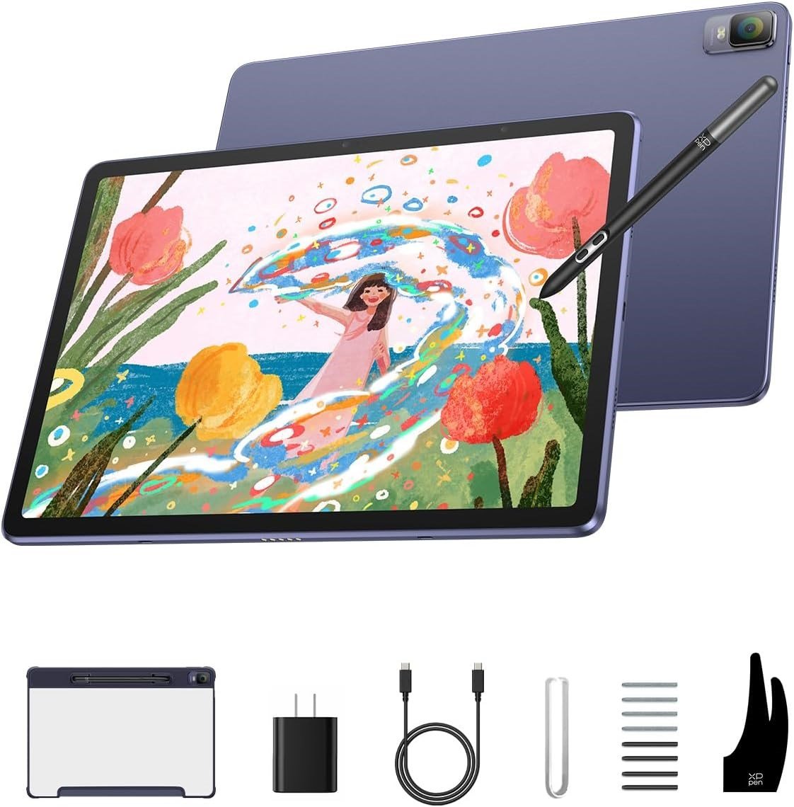 XP-Pen 12.2 Inc Bağımsız Çizim Tableti, Bilgisayar Gerektirmez X3 Pro İnce Kalem