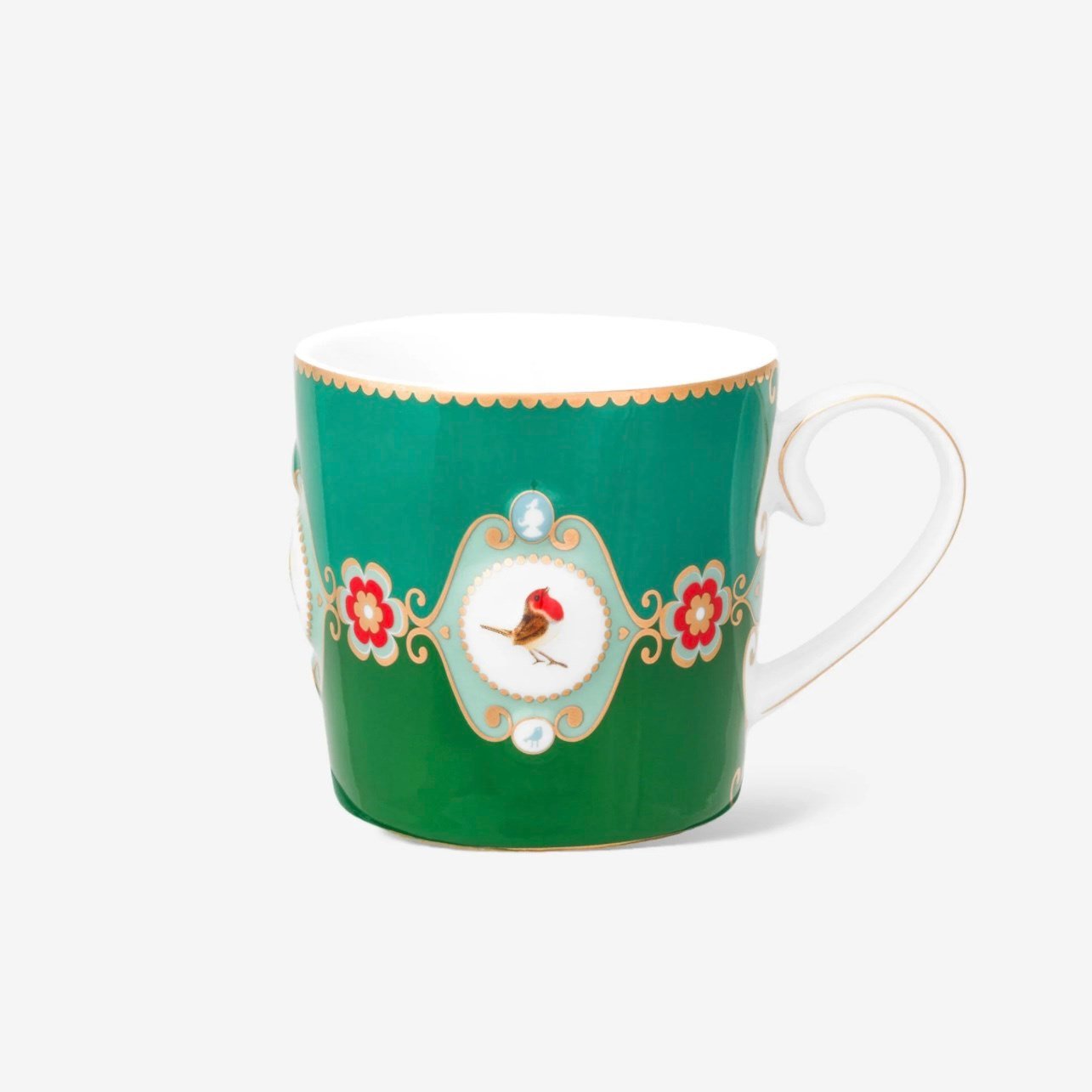 Pip Studio Yeşil Porselen Kupa 150 Ml